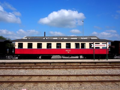 Mariager-Handest Veteranjernbane,danisch railroad car, railcar, railway carriage, wagon pic-008
