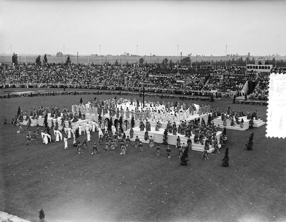 Mariahulde Den Bosch Stadion, overzichten Maria spel, Bestanddeelnr 906-6744