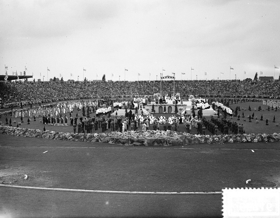 Mariahulde Den Bosch Stadion, overzichten Maria spel, Bestanddeelnr 906-6746