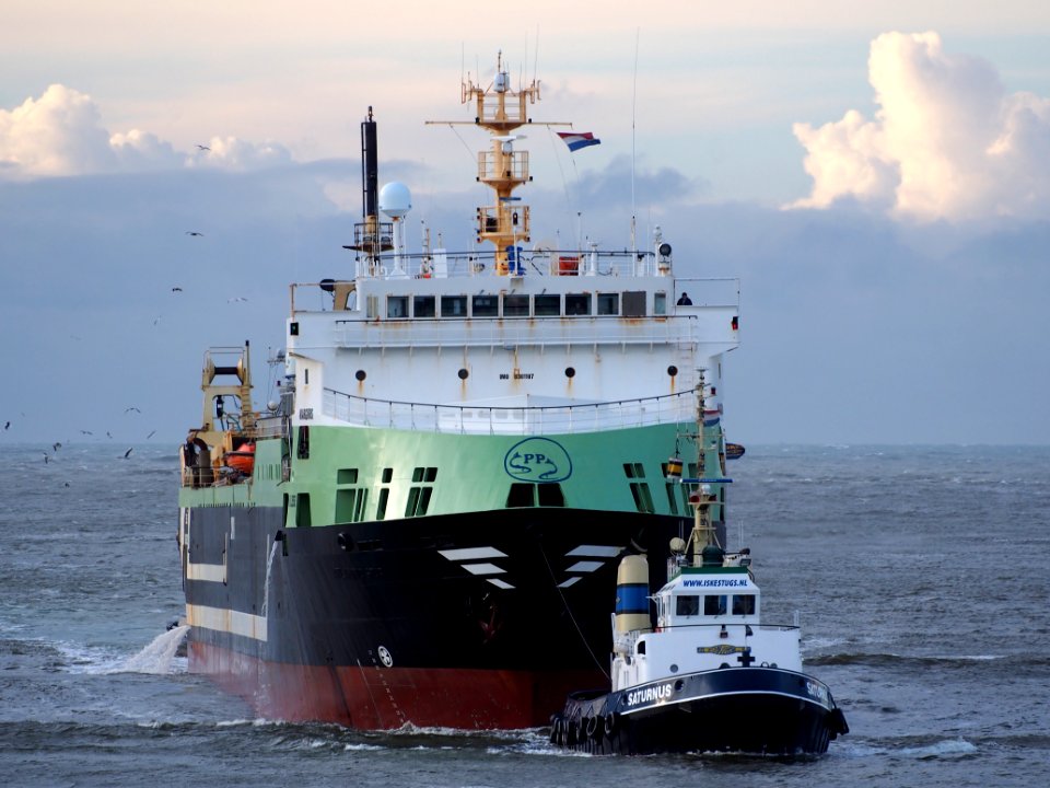 Margiris (ship, 1985) KL 749 Margiris Klaipeda IMO 8301187 into IJmuiden, Amsterdam harbor pic7