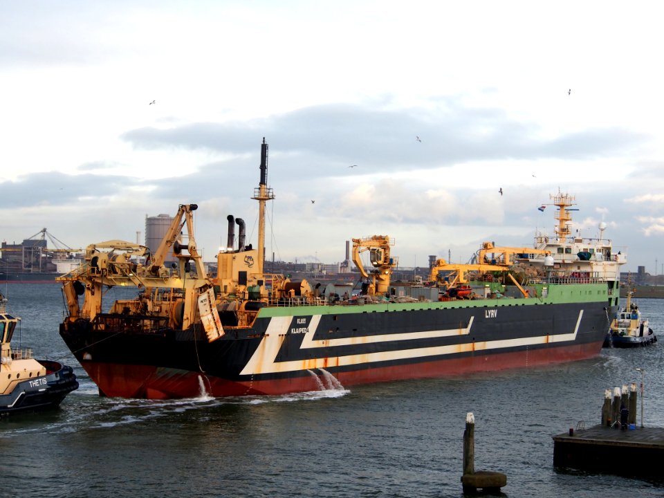 Margiris (ship, 1985) KL 749 Margiris Klaipeda IMO 8301187 into IJmuiden, Amsterdam harbor pic2-001