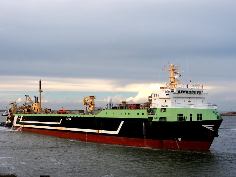Margiris (ship, 1985) KL 749 Margiris Klaipeda IMO 8301187 into IJmuiden, Amsterdam harbor pic13