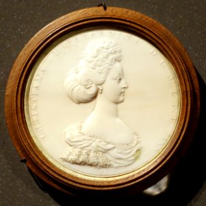 Margravine Christiane Eberhardine of Brandenburg-Bayreuth, by Jean Cavalier, 1688, ivory - Bode-Museum - DSC03449