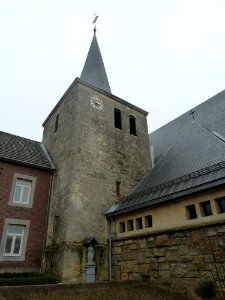 Margraten-Heilig Hartbeeld voor kerktoren (3)