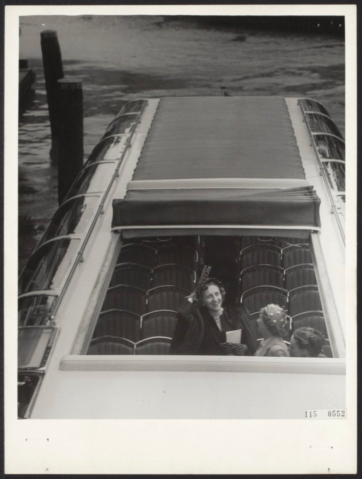 Margaret Truman, zangeres en dochter van de Amerikaanse president, in Amsterdam., Bestanddeelnr 115-0552
