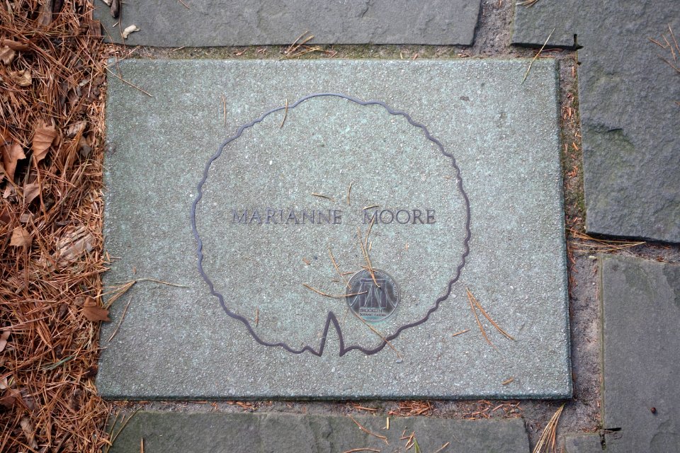 Marianne Moore - Brooklyn Celebrity Path - DSC07914