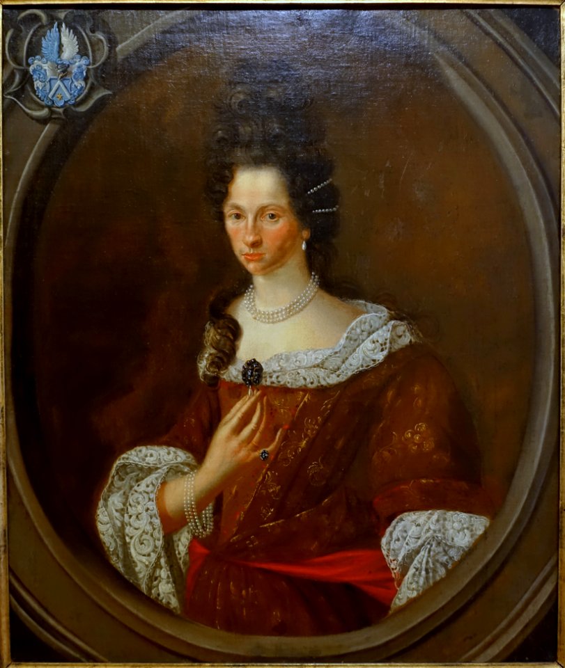 Maria Margaretha Josepha Schmitt, artist unknown, Wurzburg, 1694 - Mainfränkisches Museum - Würzburg, Germany - DSC04563