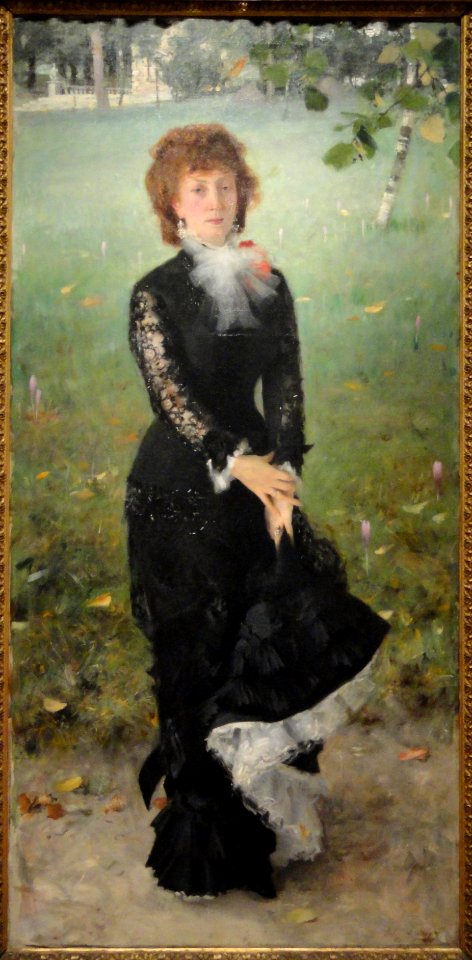 Marie Buloz Pailleron (Madame Edouard Pailleron) by John Singer Sargent, 1879 - Corcoran Gallery of Art - DSC01144