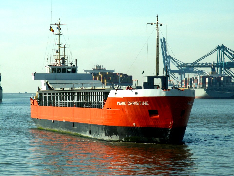 Marie Christine, Port of Antwerp