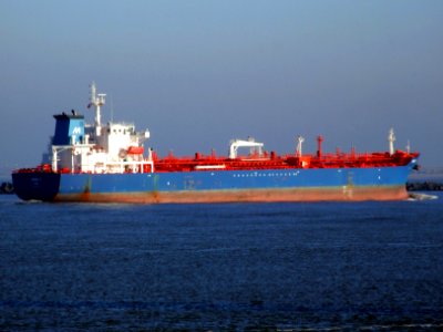 Maria M IMO 9301885 p4 approaching Port of Rotterdam, Holland 15-Dec-2007