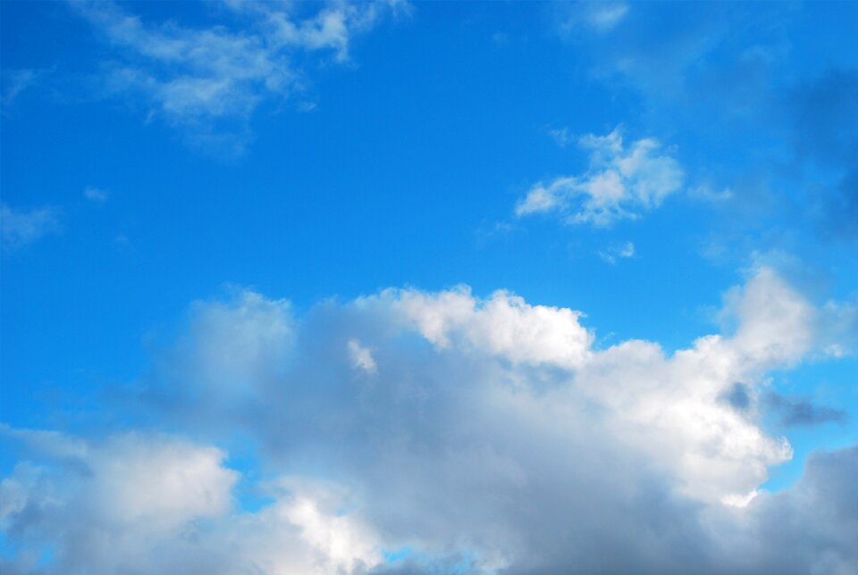 Blue cloud cloudiness