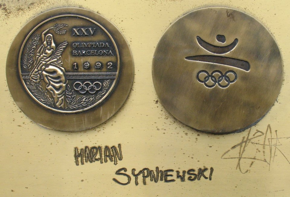 Marian Sypniewski medal & autograph