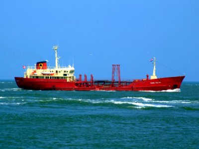 Maria Soltin p2 approaching Port of Rotterdam, Holland 03-Jun-2007