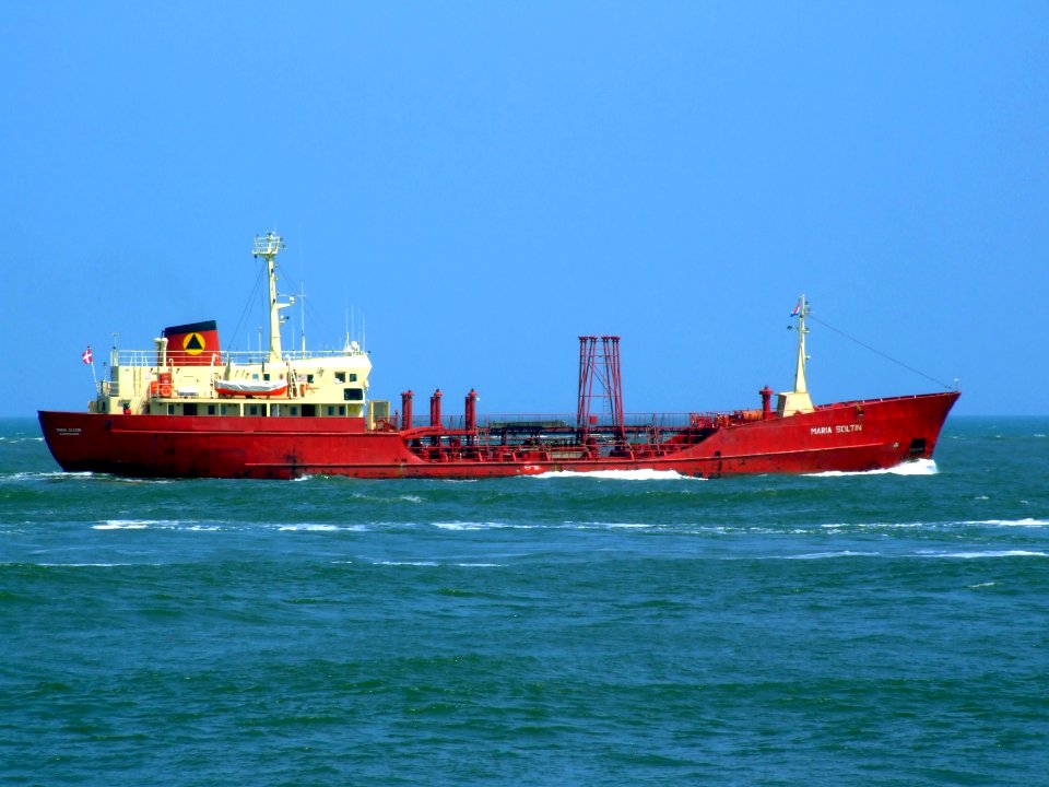 Maria Soltin p3 approaching Port of Rotterdam, Holland 03-Jun-2007