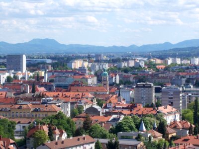 Maribor from Kalvarija Hill 02 photo