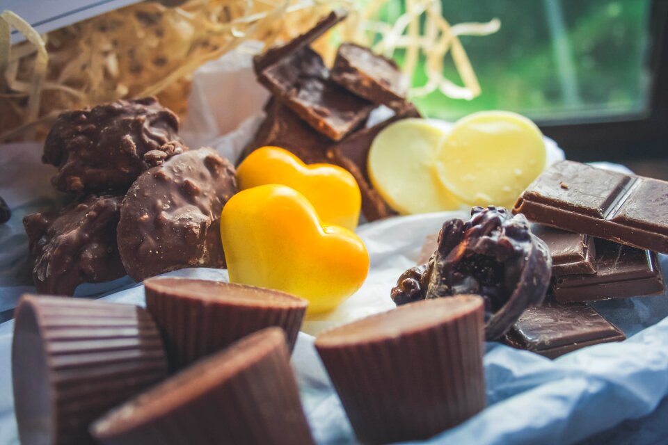Delicious gourmet dessert
