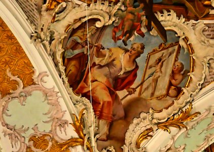 MariaSteinbachFrescoVerletzungVonGnadenbildUndKruzifixH1c
