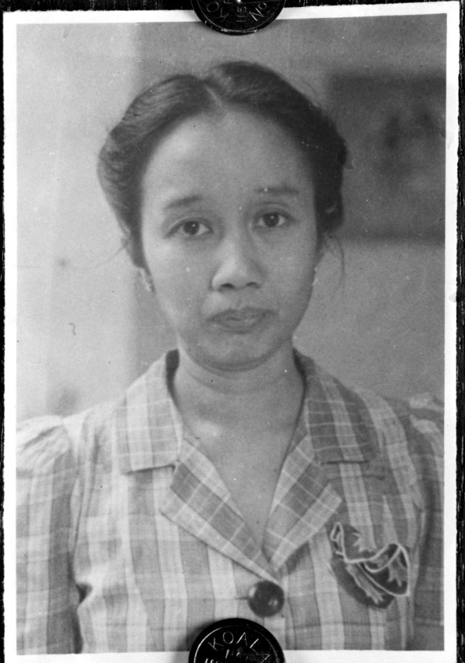 Maria Ulfah Santoso, minister van Sociale Zaken (Menteri Sosial) in het kabinet , Bestanddeelnr 11877