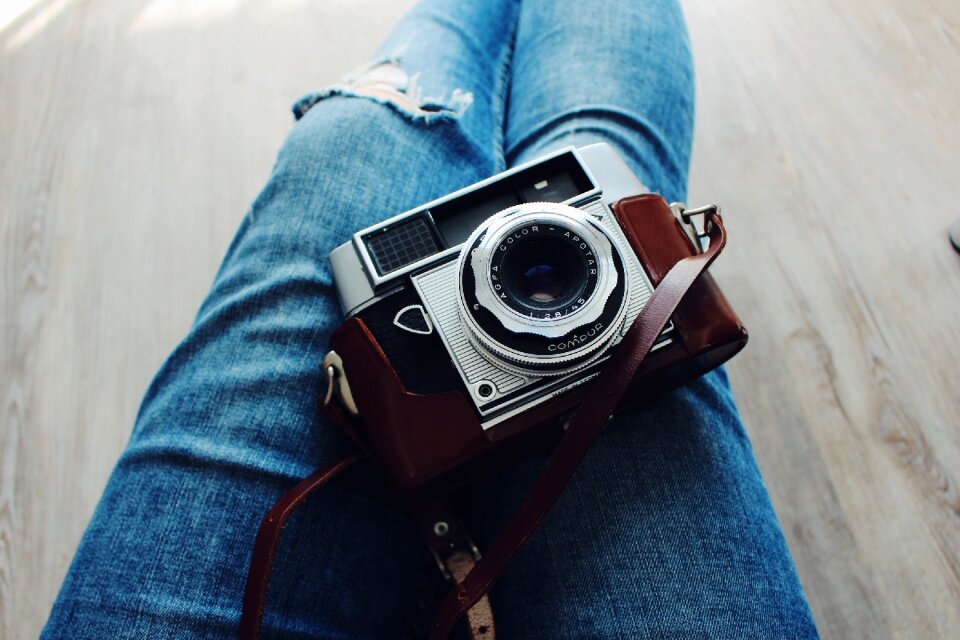 Camera casual denim jeans