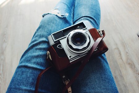 Camera casual denim jeans