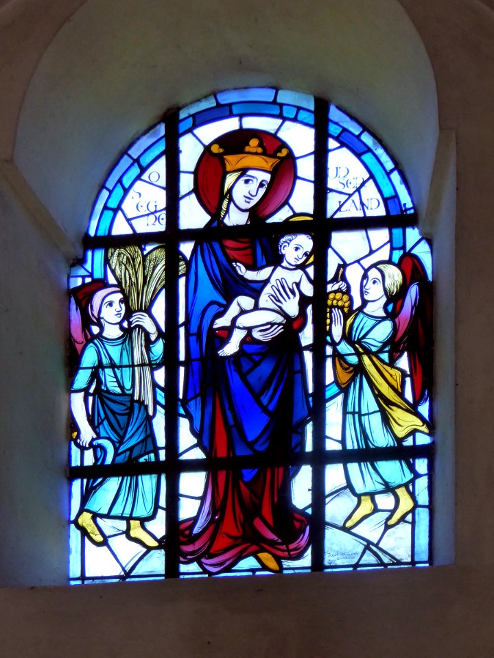 Maria Ach, Glasfenster, 1