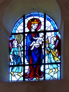 Maria Ach, Glasfenster, 1