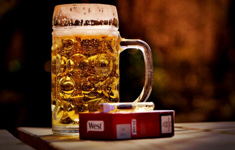 Lighter thirst glass mug