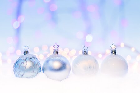 Christmas decorations winter christmasbackground photo