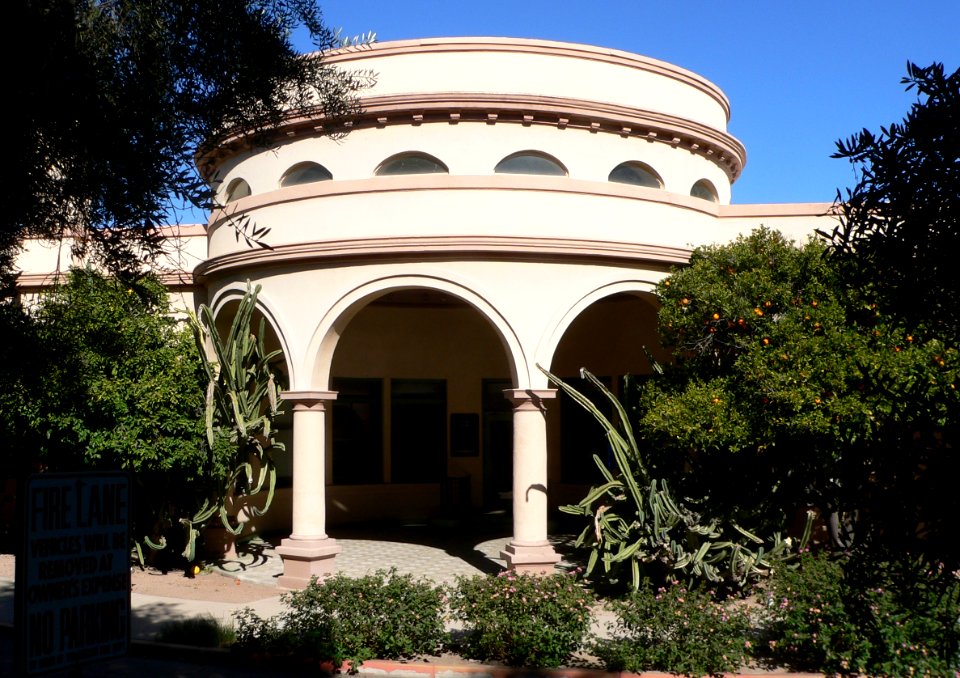 Manning house (Tucson, Arizona) S entrance
