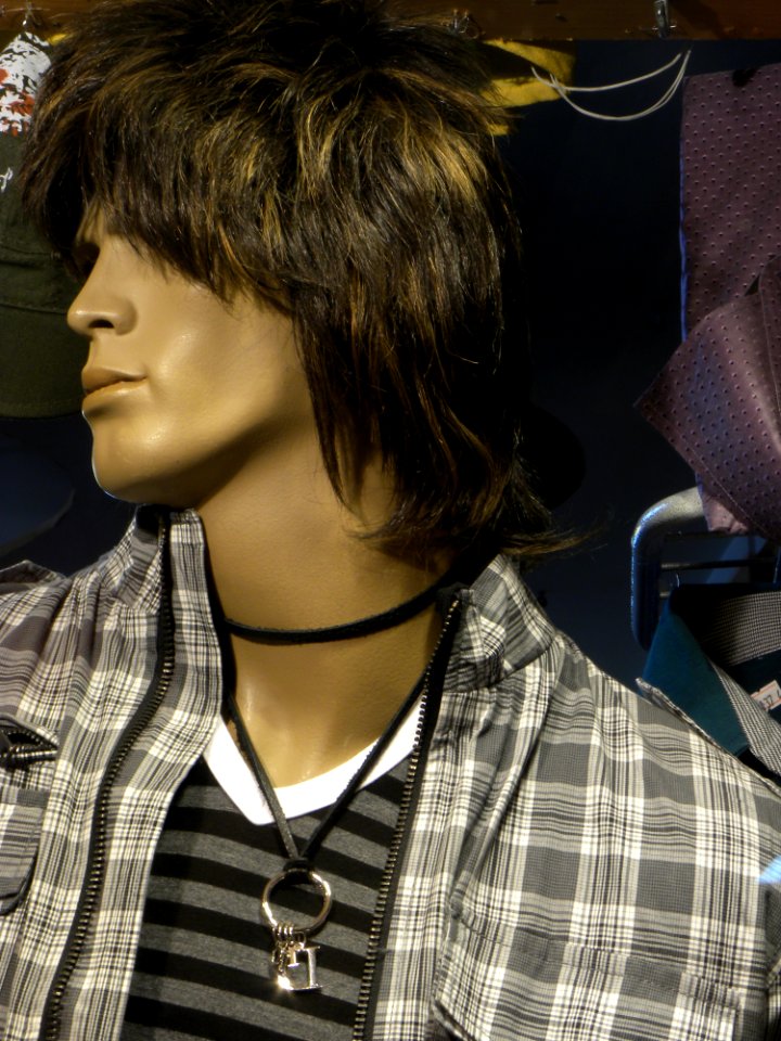 Mannequin,Advertising and shop window,A clothing store in Nishapur 08