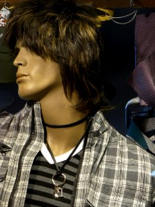 Mannequin,Advertising and shop window,A clothing store in Nishapur 08
