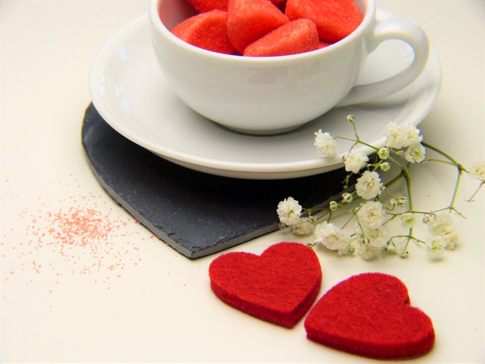 Valentine's day romance stone