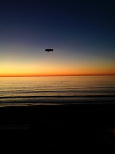 Beach sunset peaceful