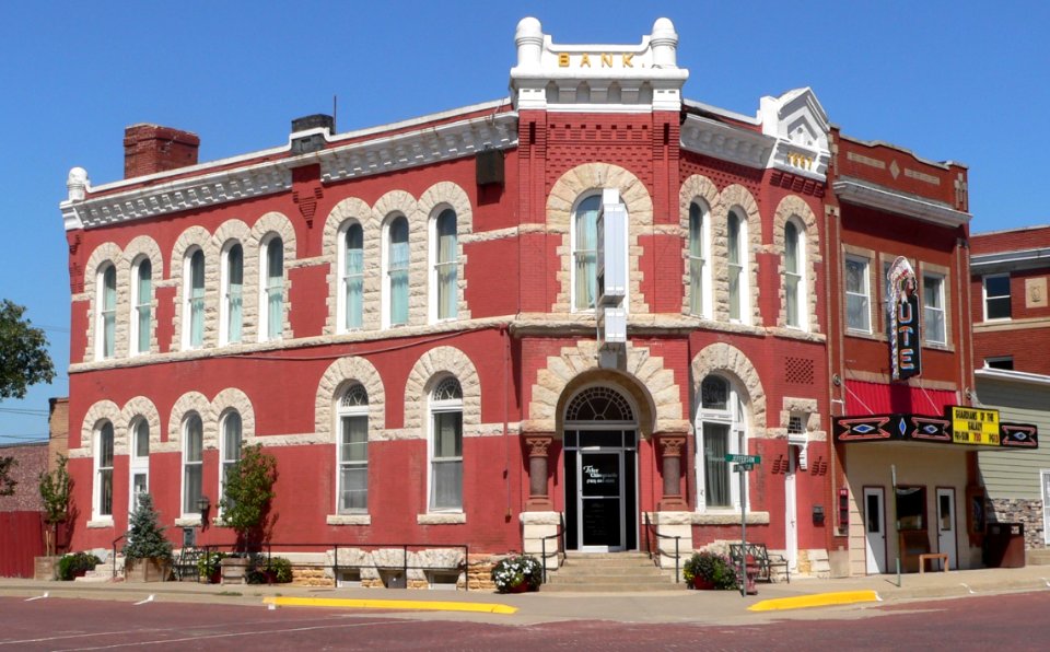 Mankato, KS First National Bank from SE 3