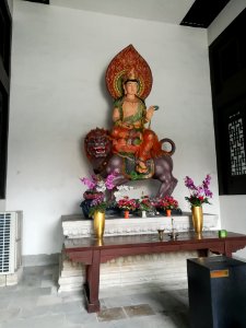 Manjushri, Miyin Temple