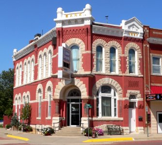 Mankato, KS First National Bank from SE 1