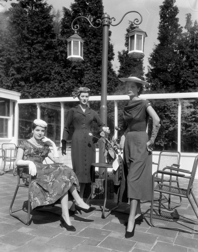 Mannequins van Jacques Fath in Nederland, Bestanddeelnr 906-3893