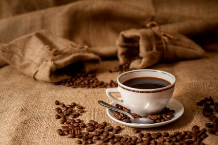 Coffee coffee grains cup of coffee