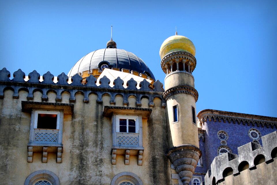 Fairytale knight's castle castle