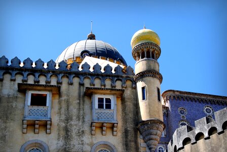 Fairytale knight's castle castle