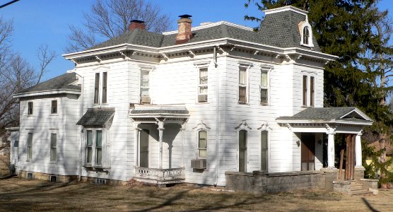 Mann-Zwonecek house (Wilber, Nebraska) from SW 1