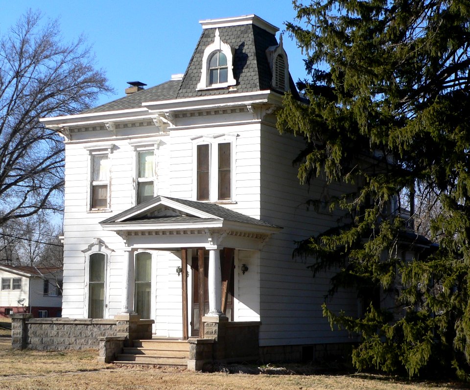 Mann-Zwonecek house (Wilber, Nebraska) from SE 1