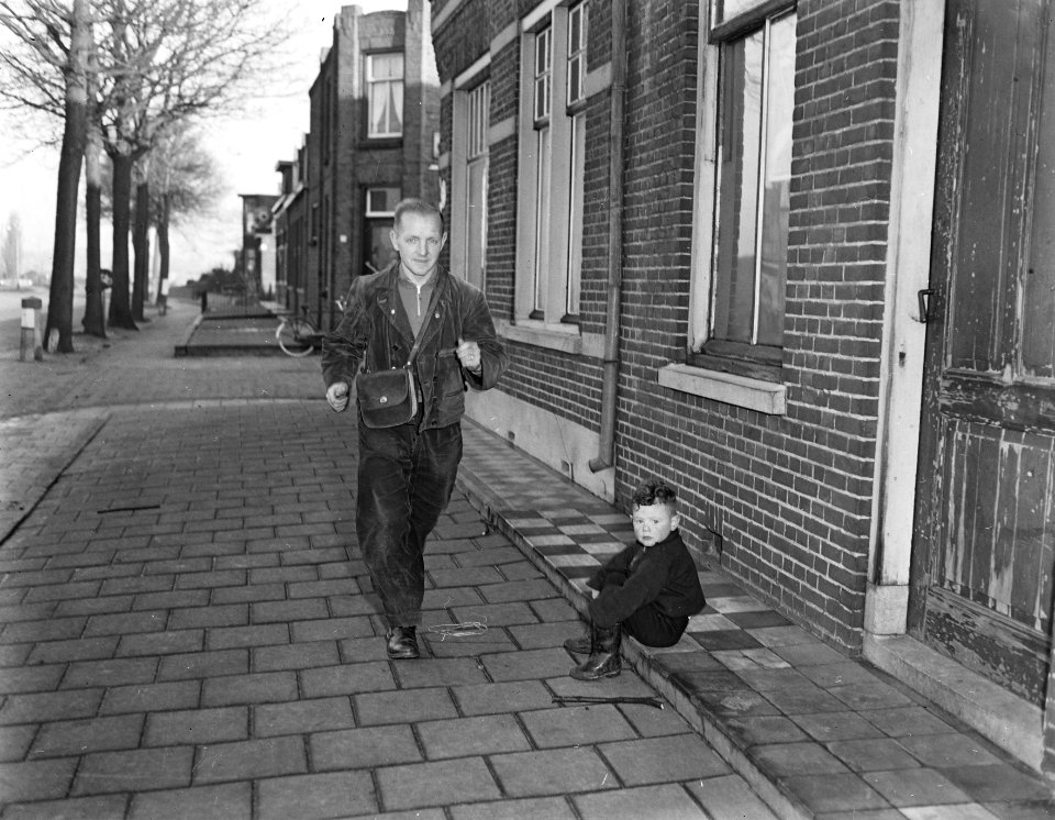 Marathonkampioen Janus van der Zand, Halsteren, Bestanddeelnr 907-5380