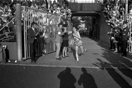 Marathon te Enschede, finish Allen, Bestanddeelnr 924-9044