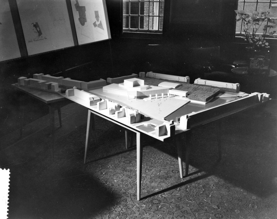 Maquette van het nieuwe operagebouw Amsterdam, Bestanddeelnr 912-3037