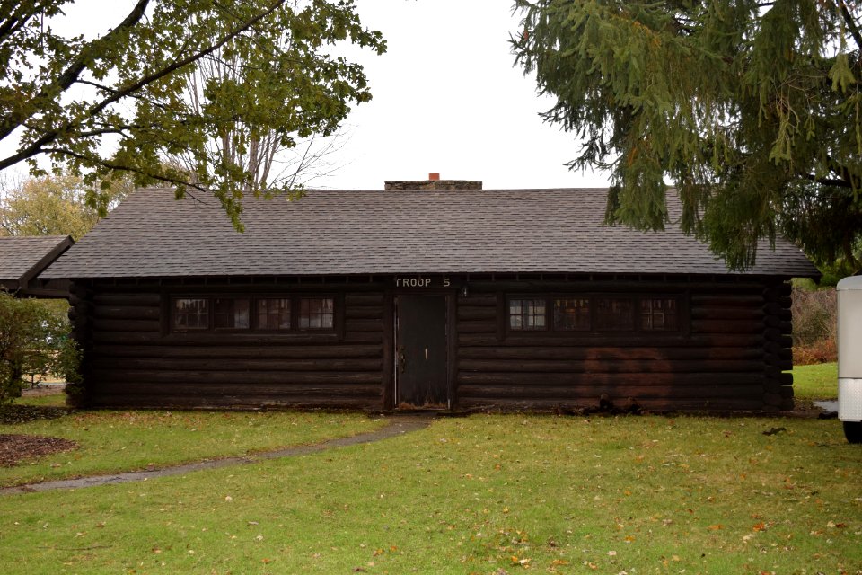 Maple Bluff Boy Scout Cabin, front