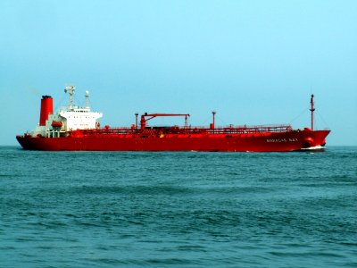Maracas Bay p2 approaching Port of Rotterdam, Holland 23-Apr-2006