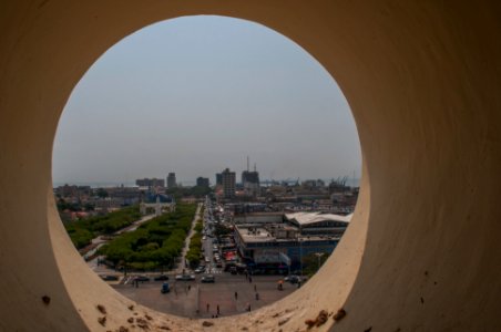 Maracaibo view from Chiquinquira Basilica Bell Tower