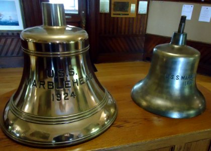 Marblehead Massachusetts bells on display at Abbot Hall