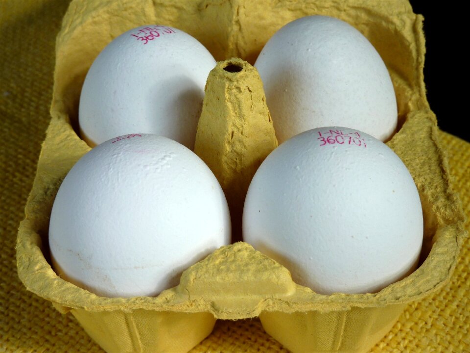 Egg box food chicken eggs